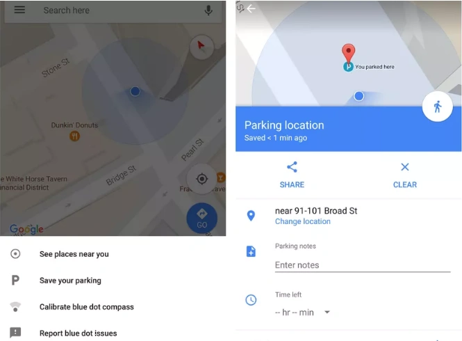 Mapy Google nie pozwolą ci zapomnieć, gdzie zostawiłeś samochód class="wp-image-552109" 