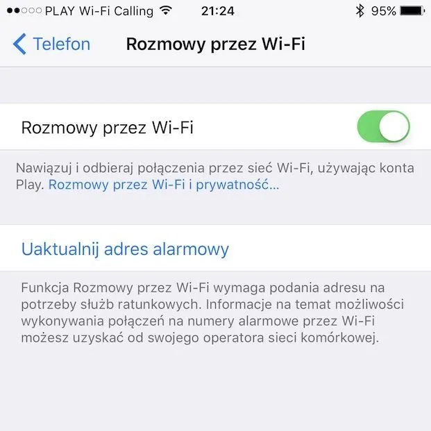 iOS 10.3 wprowadza VoWiFi, czyli Wi-Fi Calling w Play i Orange na telefony iPhone 