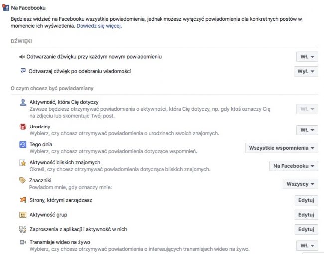 Powiadomienia o wydarzeniach na Facebook jak wyłączyć class="wp-image-552030" 