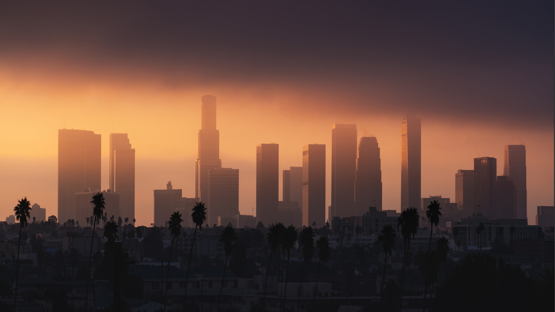 Smog w Los Angeles 