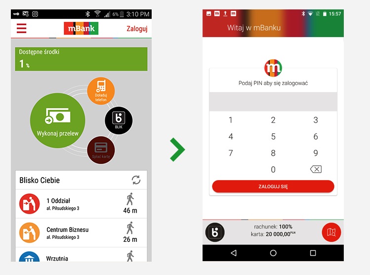 Tak wygląda aktualizacja mBank 3.0 na Androida class="wp-image-555213" 