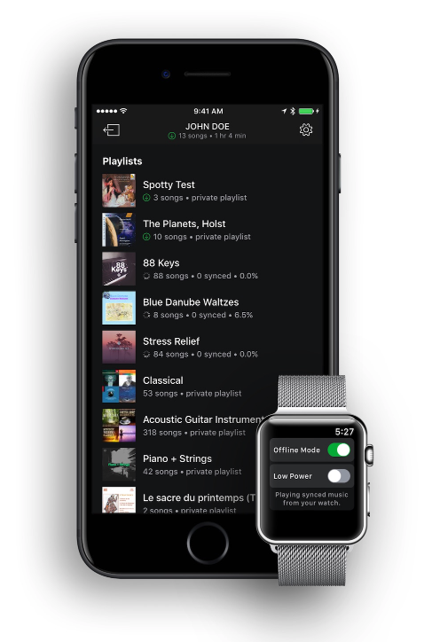 snowy - to dzięki temu powstanie aplikacja spotify na apple watch 