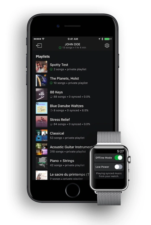 snowy - to dzięki temu powstanie aplikacja spotify na apple watch 