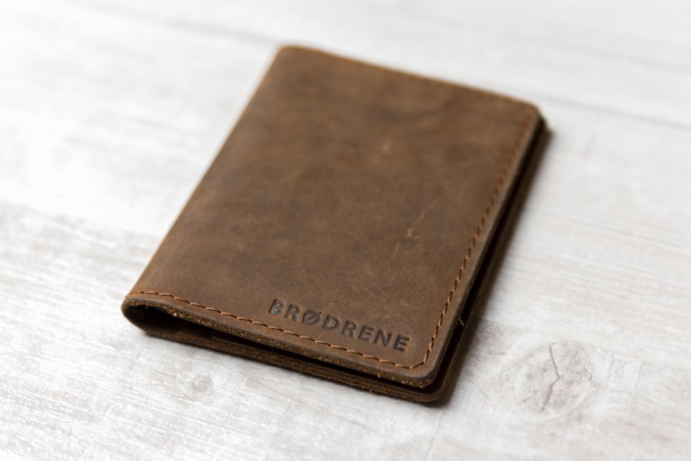 Brodrene - cienki portfel - slim wallet 