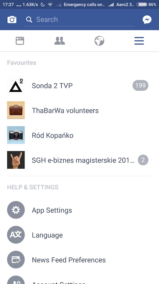 Najnowsze wiadomości i posty - Facebook Android class="wp-image-557129" 