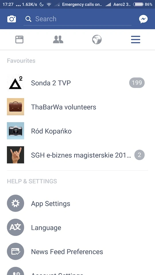 Najnowsze wiadomości i posty - Facebook Android class="wp-image-557129" 