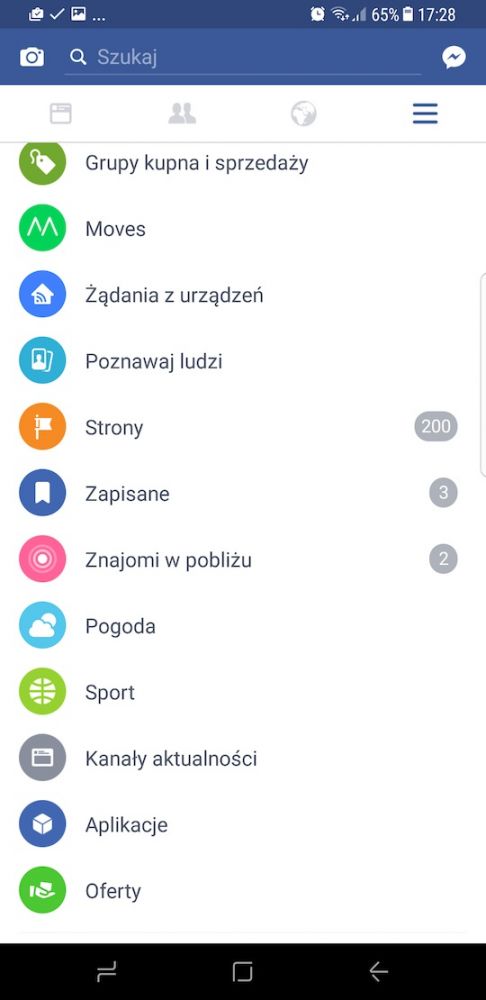 Najnowsze wiadomości i posty - Facebook Android class="wp-image-557130" 