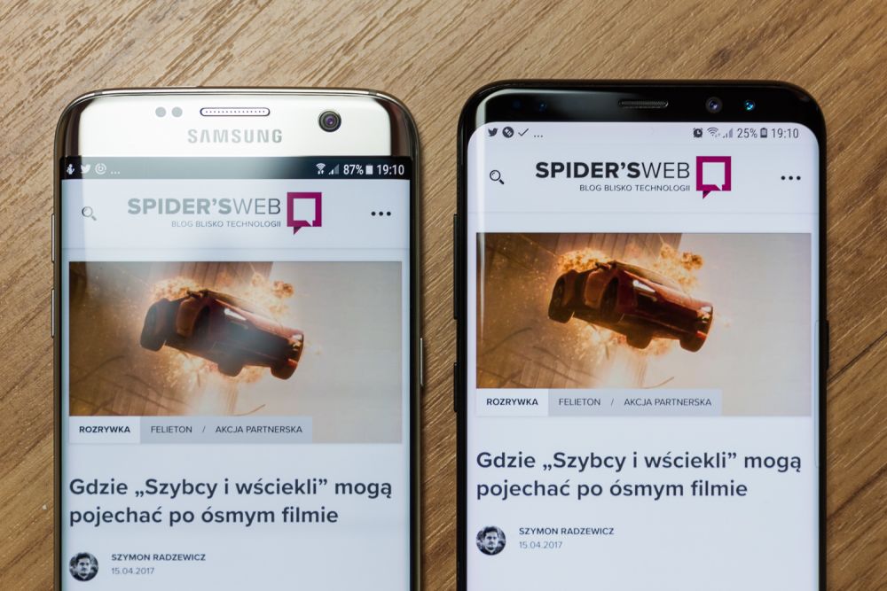 Samsung Galaxy S7 edge czy Samsung Galaxy S8? Co wybrać? 