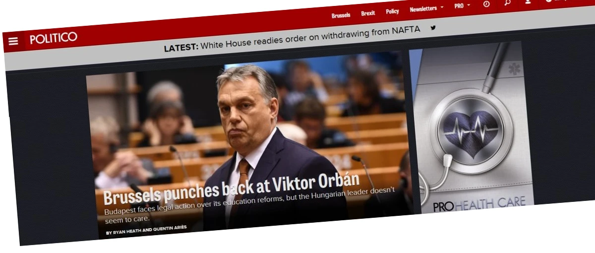 Onet uruchomi kolejny dobry serwis na licencji – Politico zawita do Polski ARTYKUŁ/MEDIA 26.04.2017