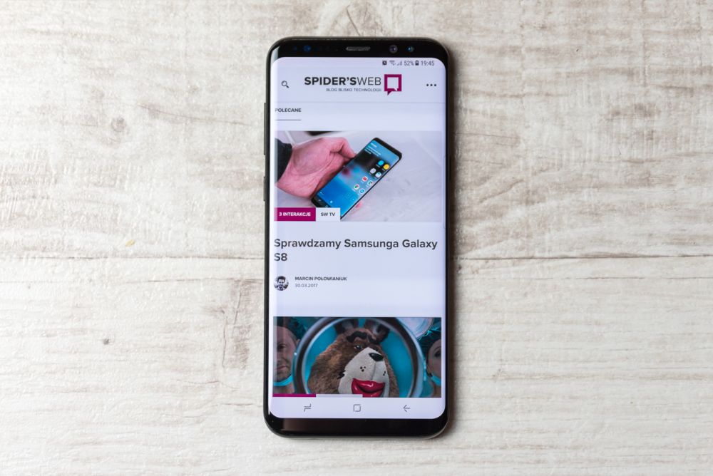 Samsung Galaxy S8 i S8+ - ekran 