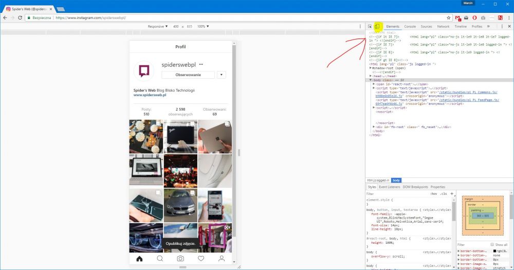 Jak dodać zdjęcie na Instagram z komputera PC? 
