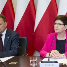 Beata Szydło i Mariusz Błaszczak o ransomware Petya
