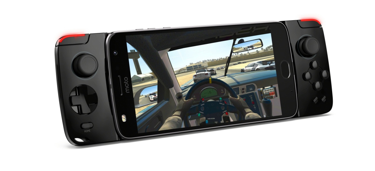 Moto z2 play i moduł gamepada