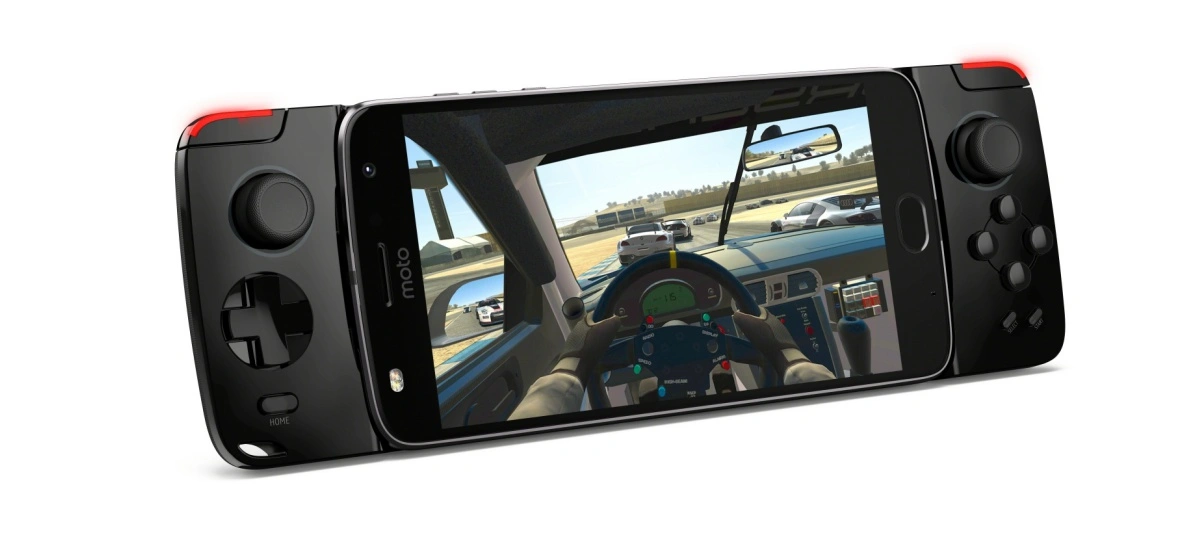 Moto z2 play i moduł gamepada