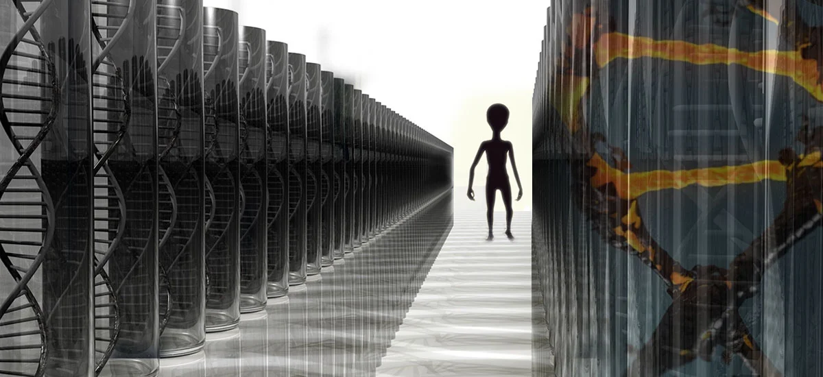 ludzkie dna inteligentny projekt obcych