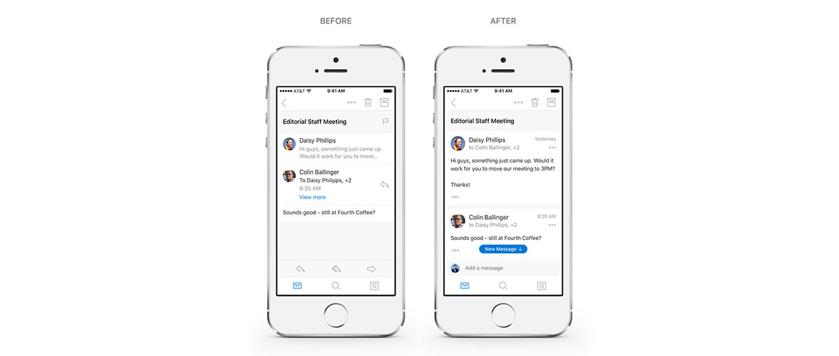 mobilny Outlook