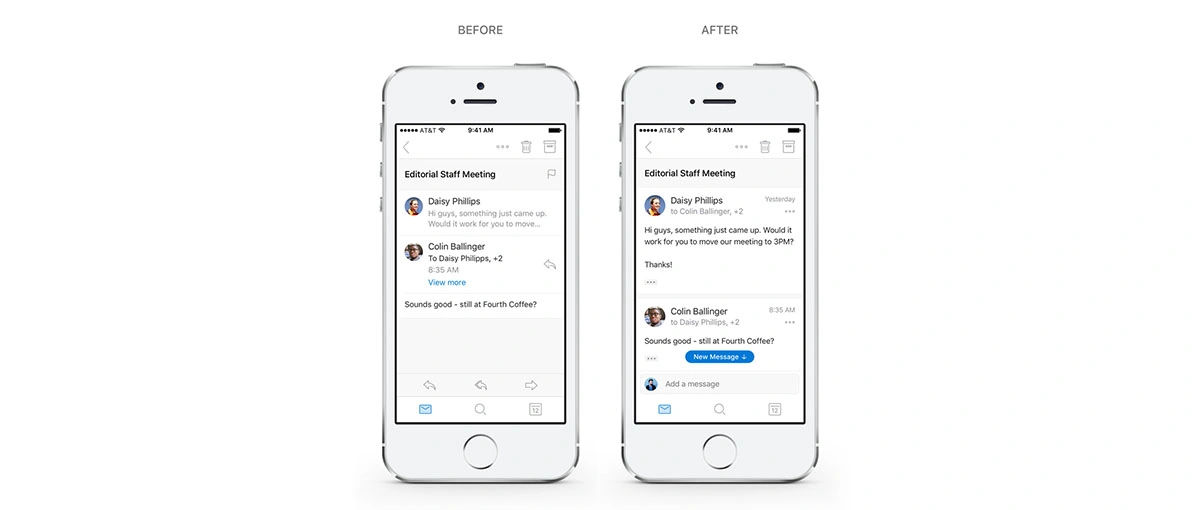 mobilny Outlook