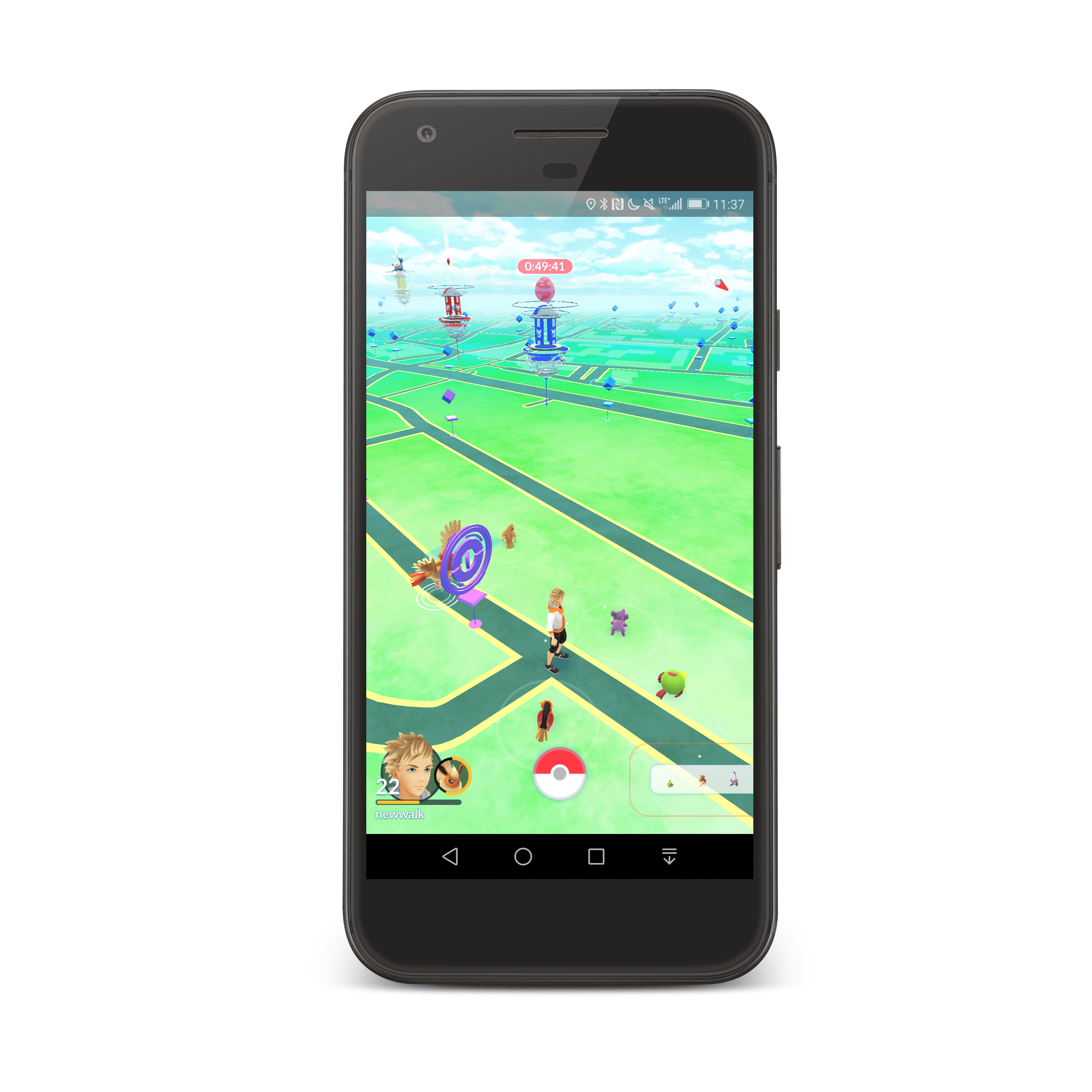 Całkiem spora gromadka Pokemonów w jednym miejscu.  class="wp-image-577410" 