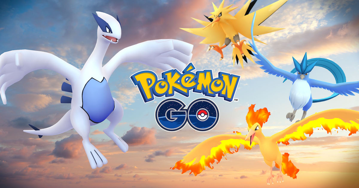 pokemon go legendarne pokemony raidy lugia articuno
