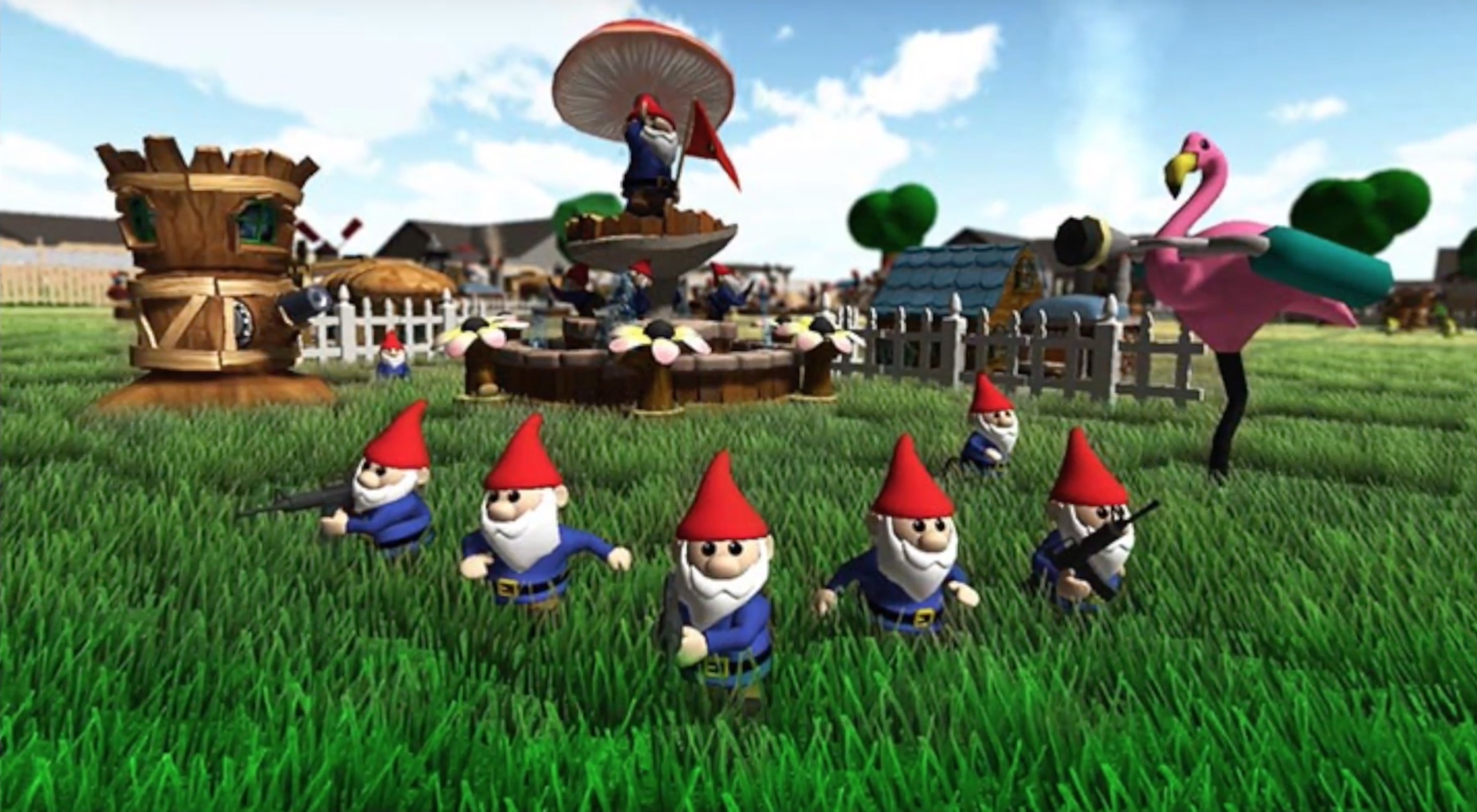 Gnomageddon - PS4 miało dostać grę MOBA z ogrodowymi krasnalami