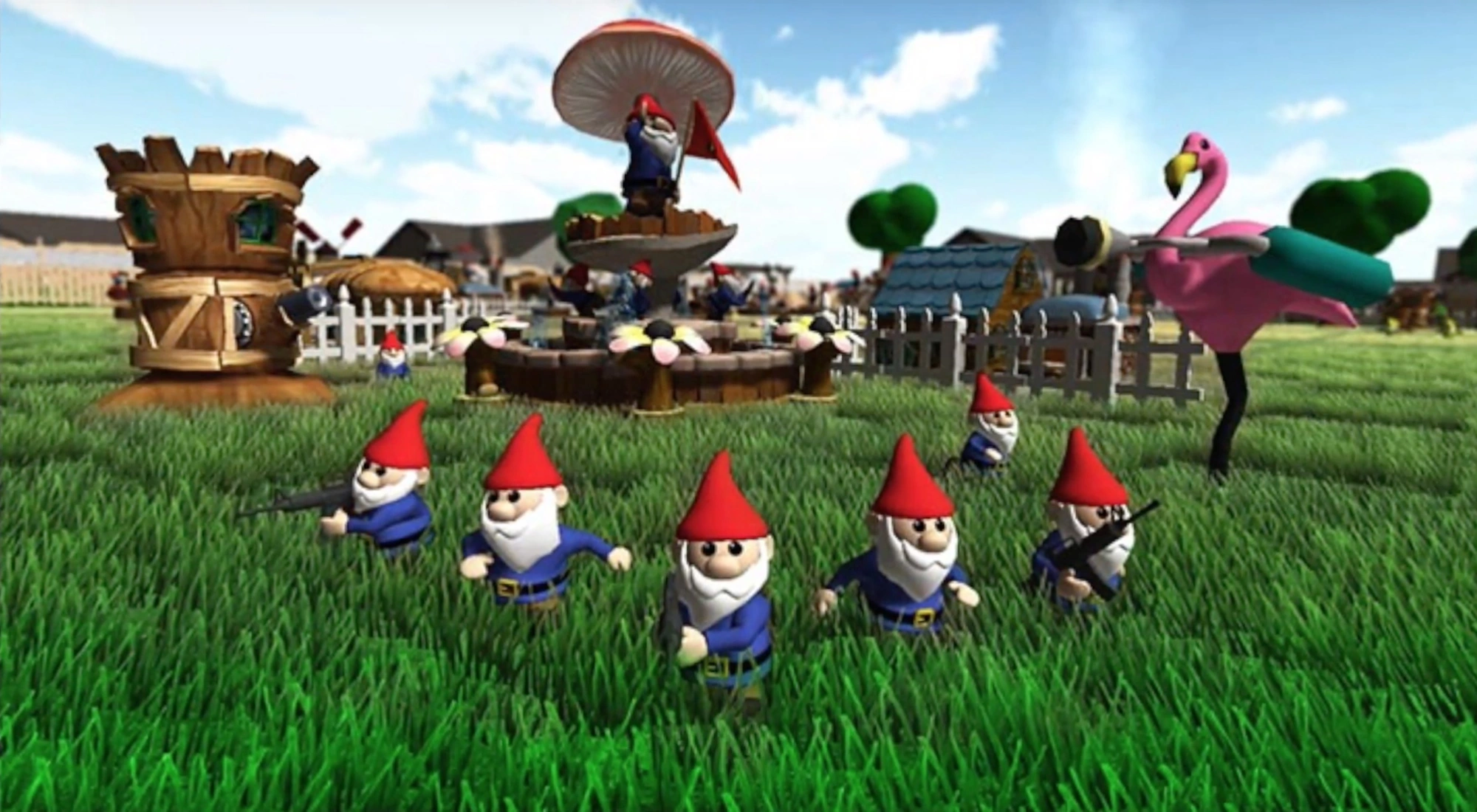 Gnomageddon - PS4 miało dostać grę MOBA z ogrodowymi krasnalami