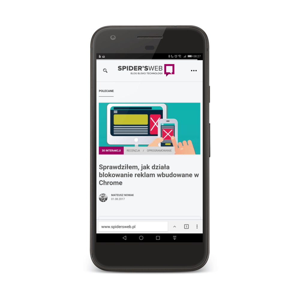 Mobilny Chrome z paskiem adresu na dole class="wp-image-581801" 