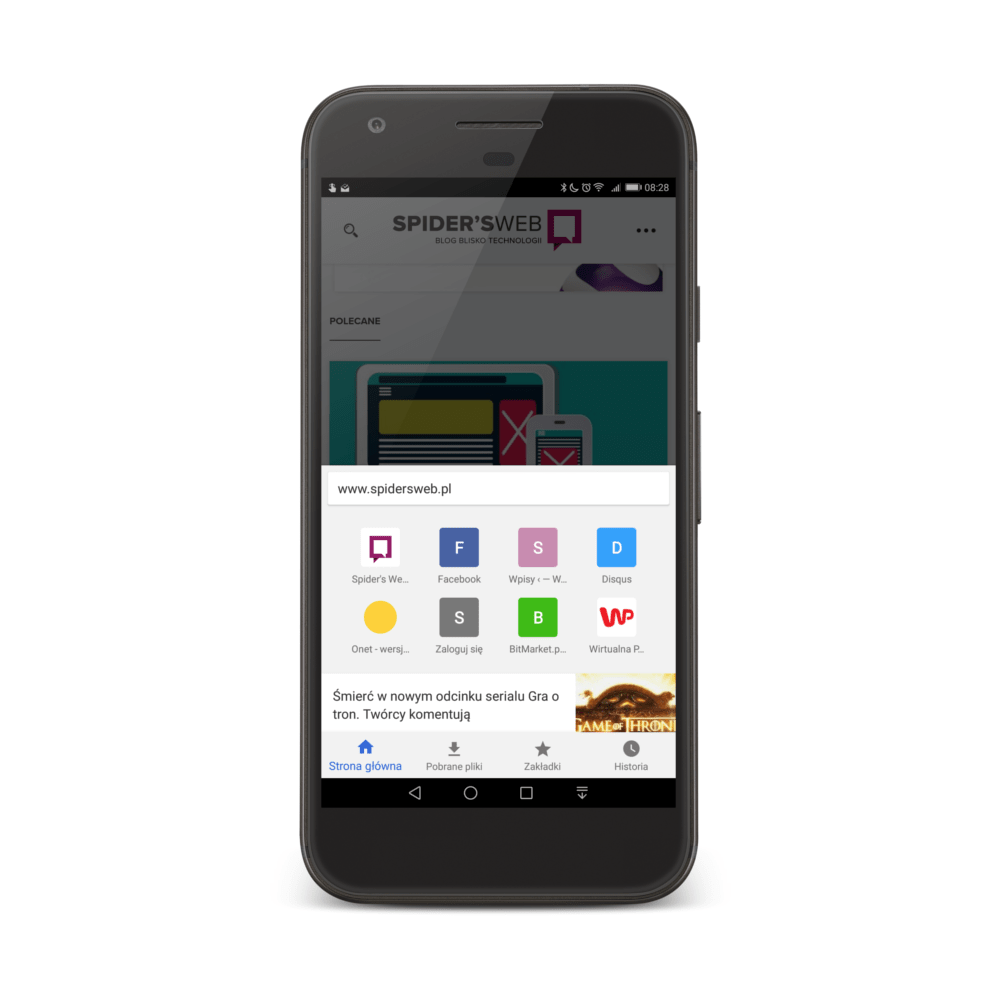 Mobilny Chrome z paskiem adresu na dole class="wp-image-581800" 