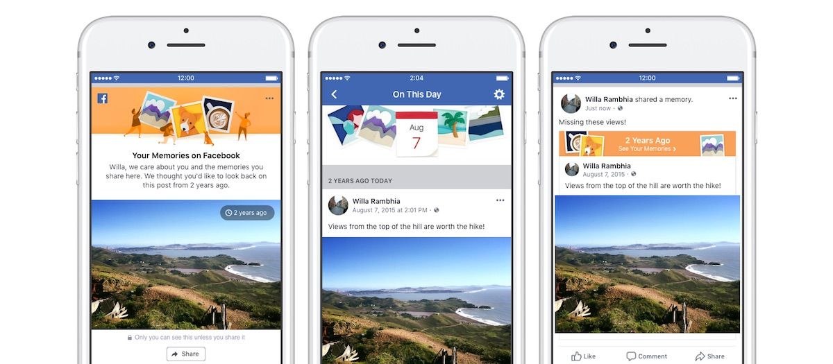 Facebook Tego dnia wspomnienia