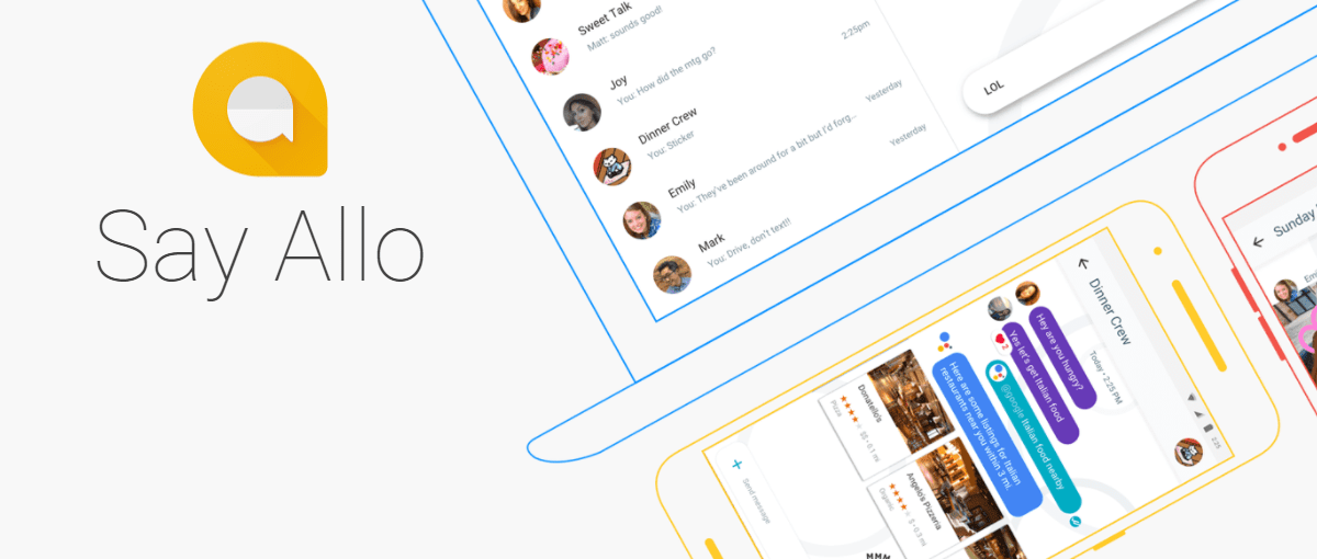 Komunikator Google Allo na komputerze w przeglądarce