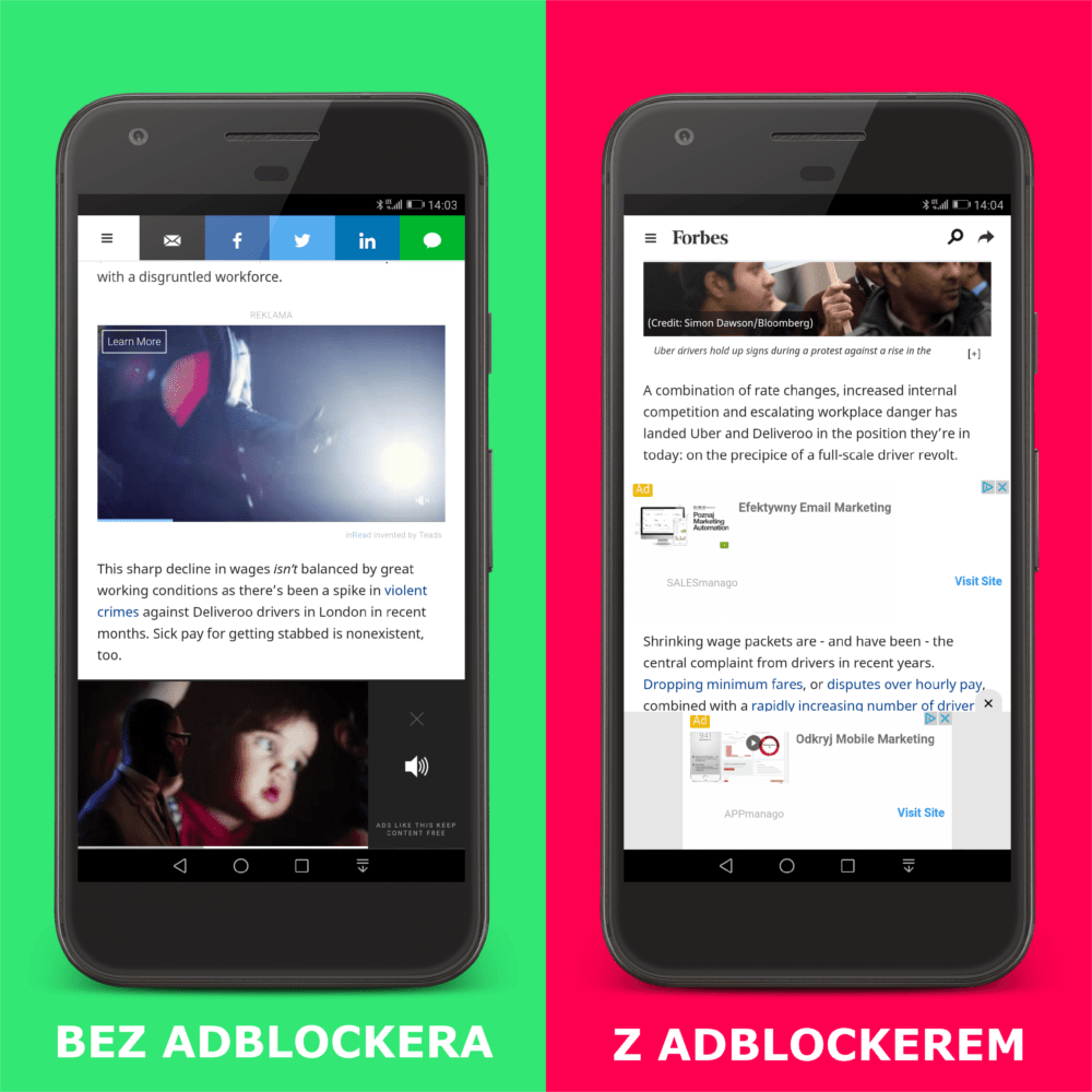 google chrome blokowanie reklam 