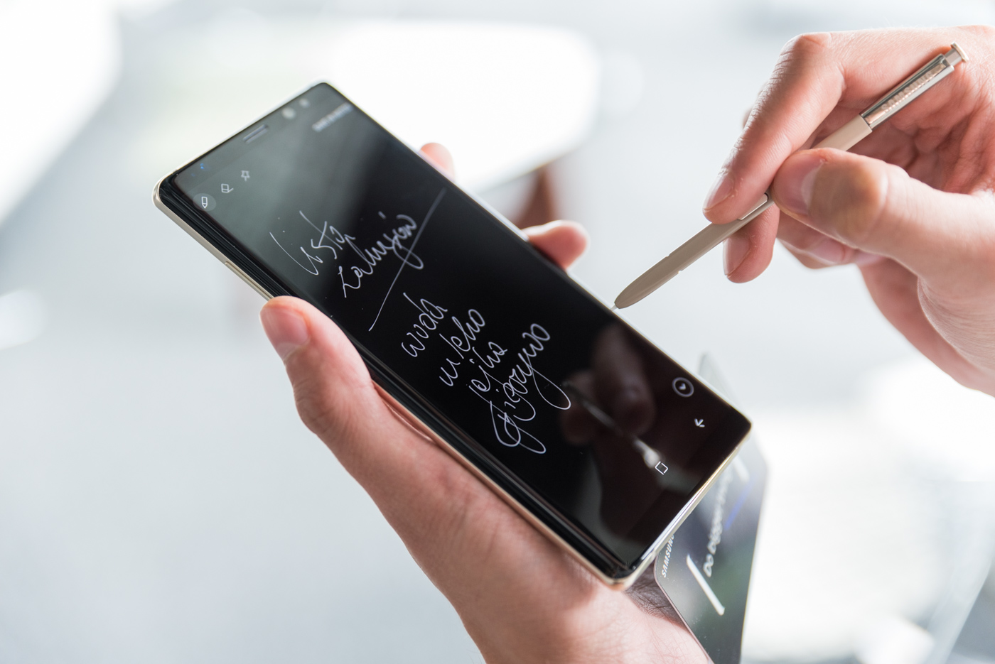 Samsung Galaxy Note 8 - rysik S Pen