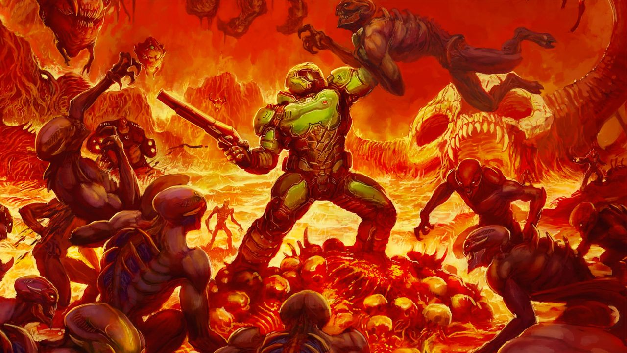 DOOM na konsolach PlayStation 4 oraz Nintendo Switch - porównanie