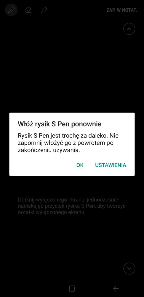 Samsung Galaxy Note 8 - rysik S Pen class="wp-image-589846" 