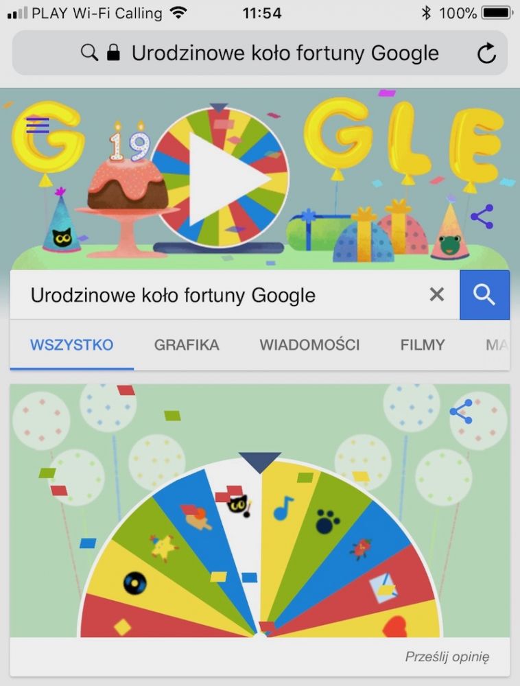 google doodle 2017 19 lat koło fortuny class="wp-image-597854" 
