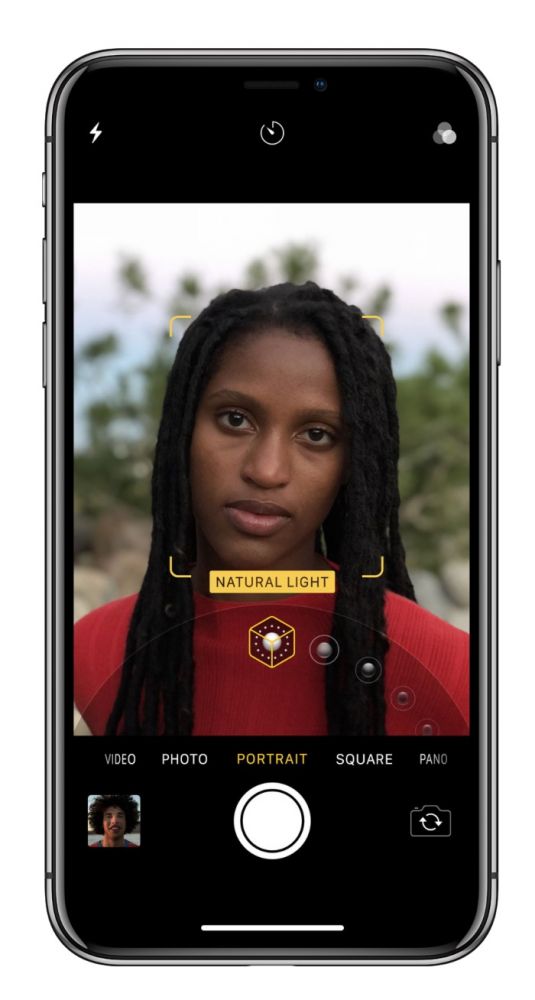 iphone x - portrait lighting 