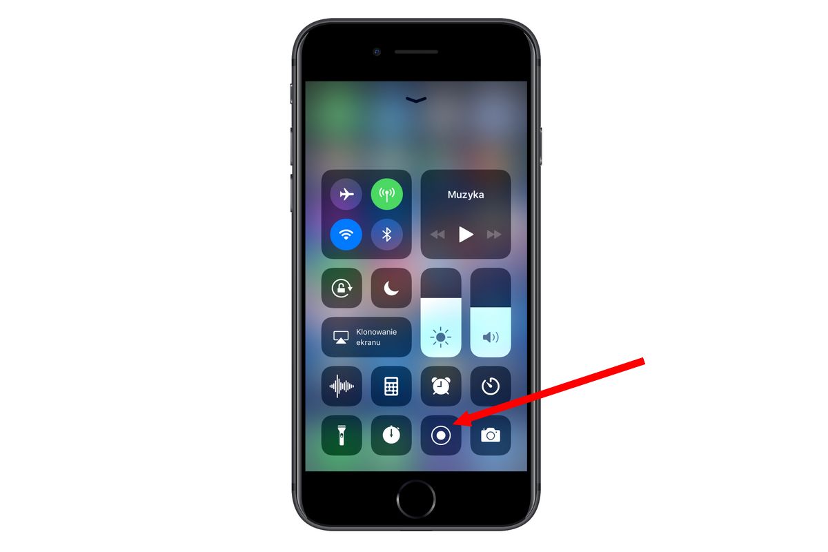 nagrywanie ekranu w iOS 11 