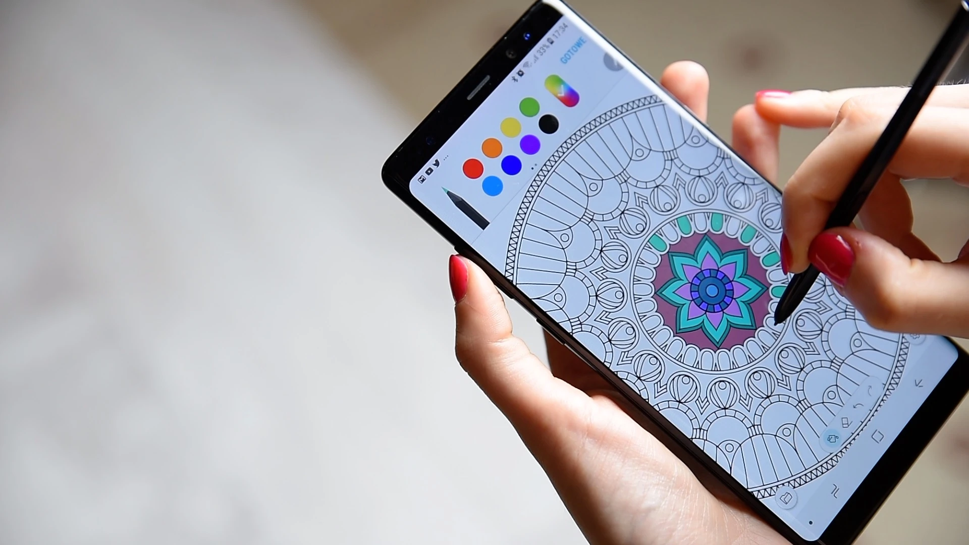 Samsung Galaxy Note 8 - rysik S Pen class="wp-image-589840" 