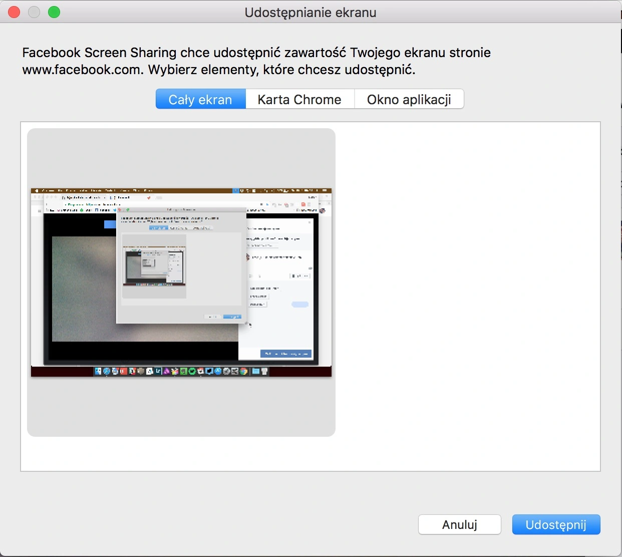 facebook transmisja live - udostępnianie ekranu class="wp-image-611074" 