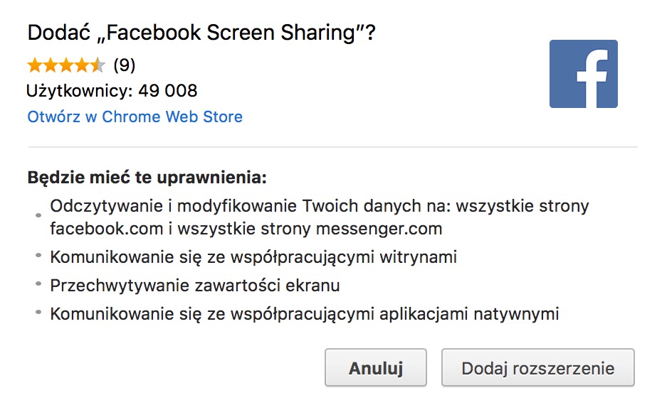 facebook transmisja live - udostępnianie ekranu class="wp-image-611077" 