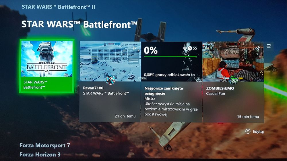 jesienna aktualizacja Xbox One 
