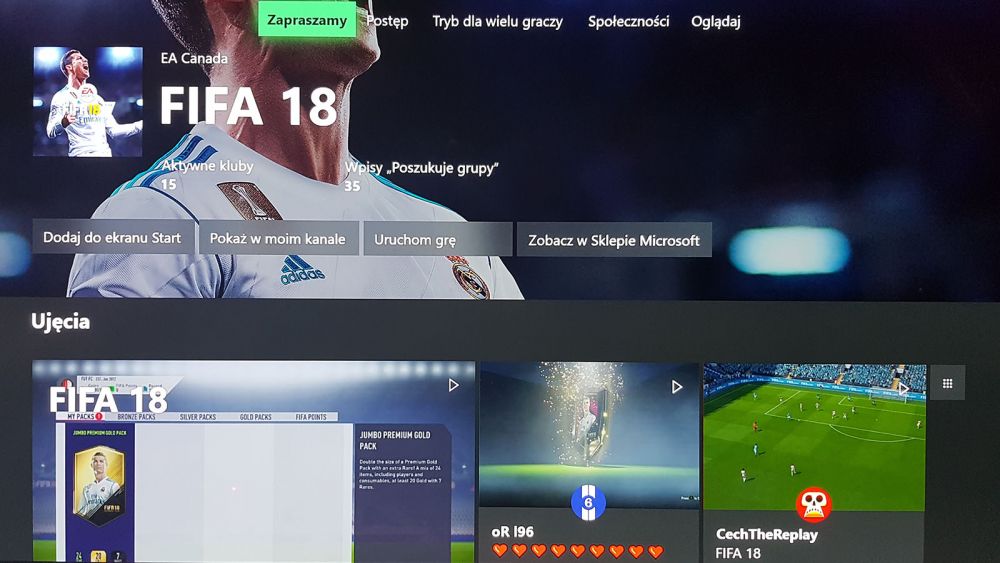 jesienna aktualizacja Xbox One 