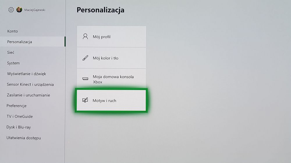 jesienna aktualizacja Xbox One 