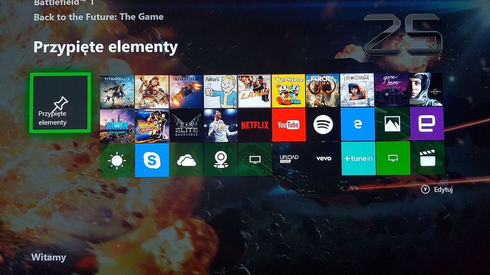 jesienna aktualizacja Xbox One 