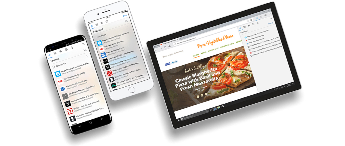 microsoft edge na androida i ios