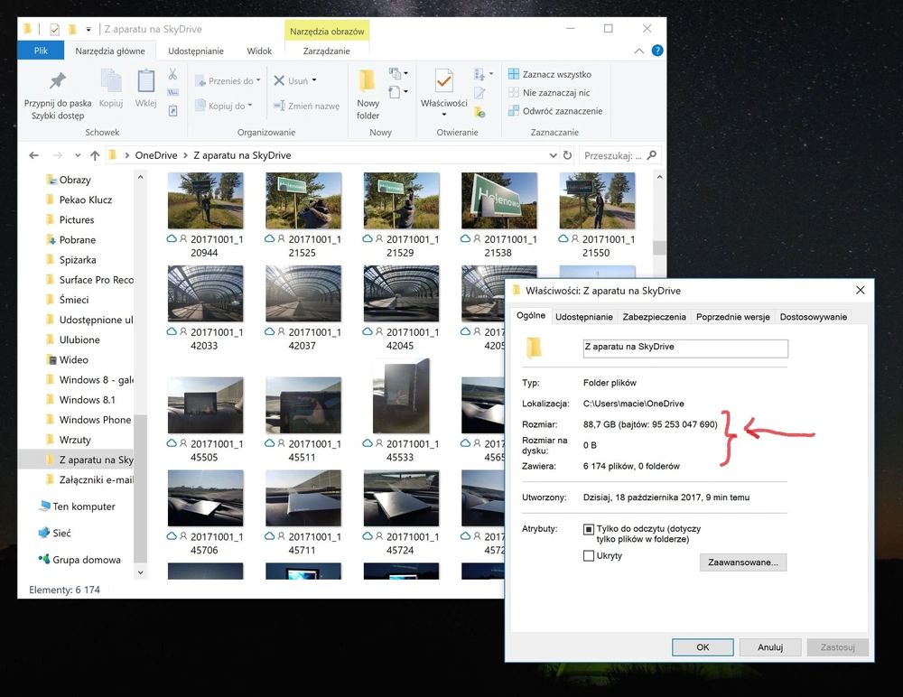 OneDrive migawki jak włączyć 