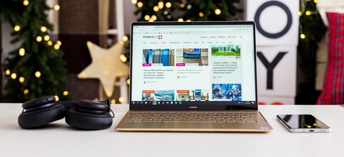 Kalendarz świąteczny – Huawei Matebook X