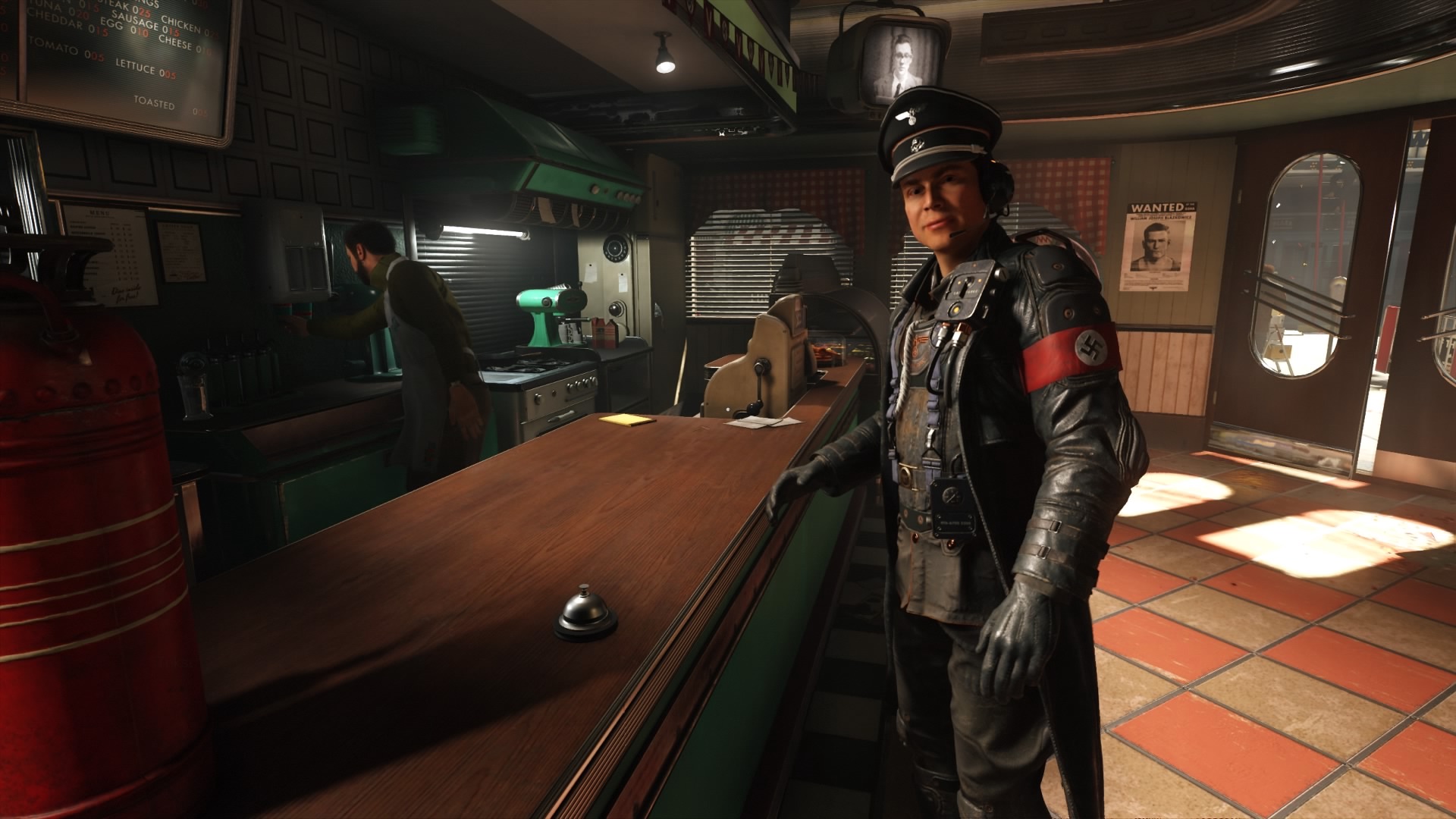 Wolfenstein 2 swastyka 