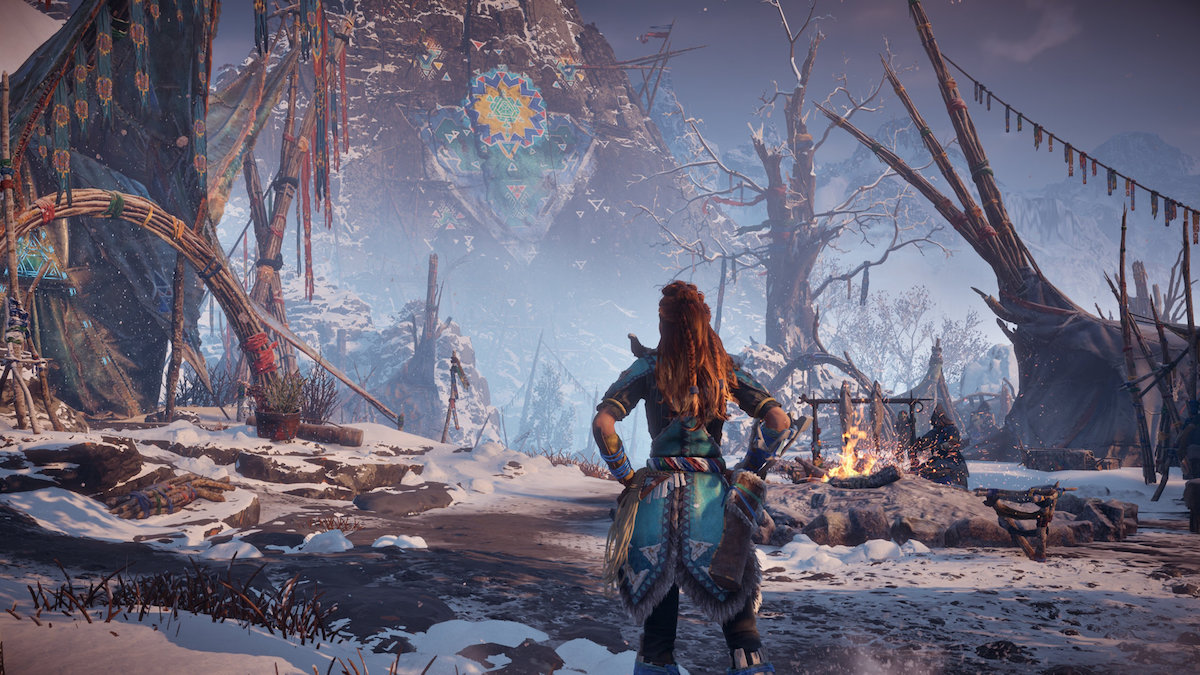 horizon zero dawn the frozen wilds sony ps4 pgw 2017