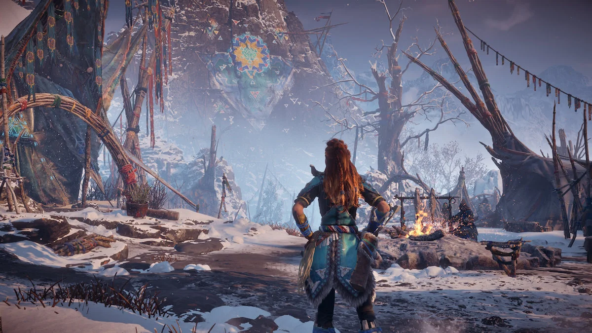 horizon zero dawn the frozen wilds sony ps4 pgw 2017