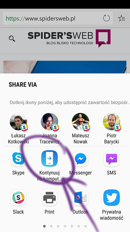 Microsoft telefon z Androidem 